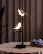 Aves 2-Bird Ambient Desk Lamp