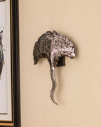 Ginkgo Leaf Wall Light - Rustic Silver