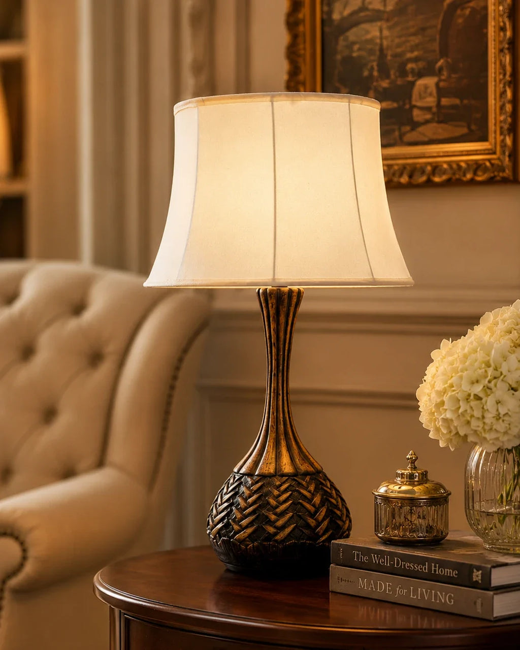Embossed Table Lamp
