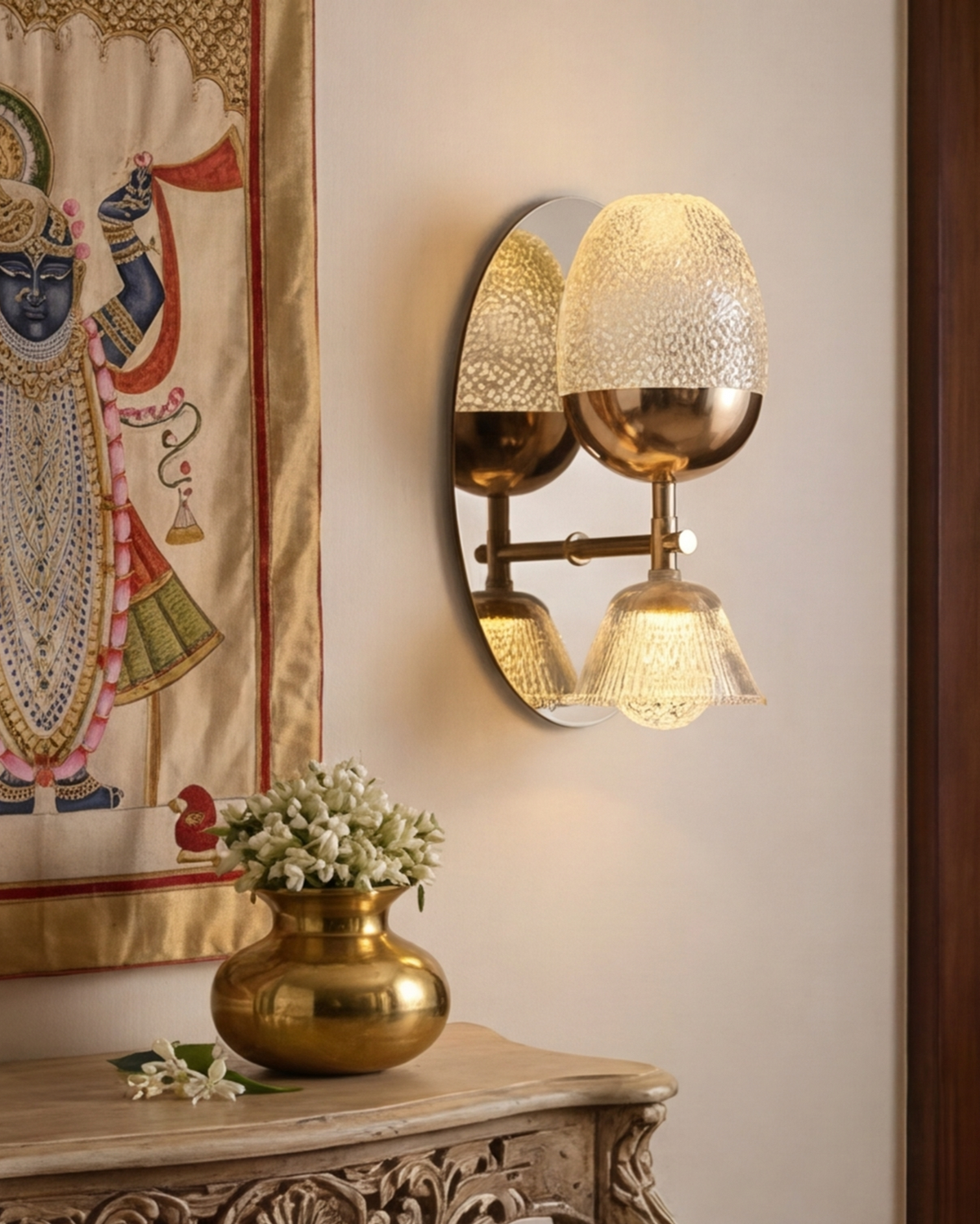 Dual Glow Aura Wall Light