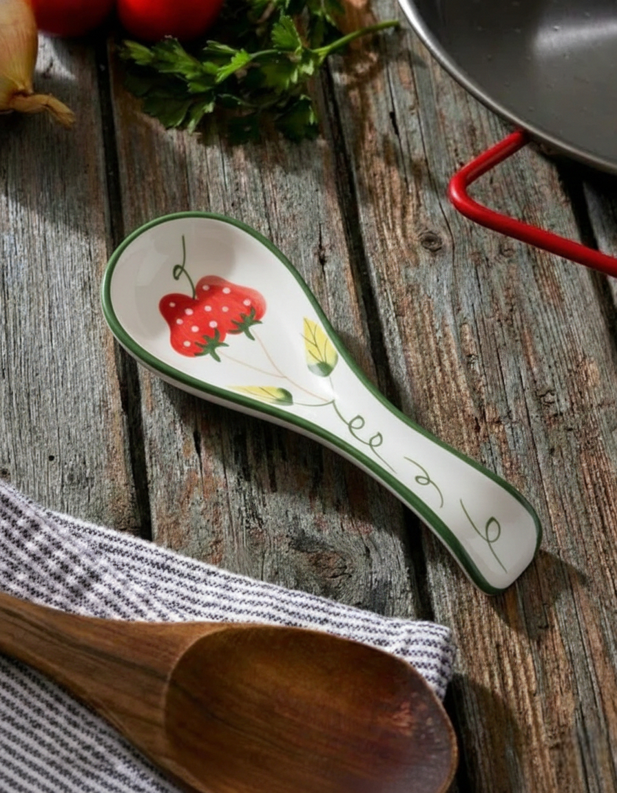 Countertops Strawberry Spoon Rest