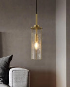 Golden Prism Pendant Light