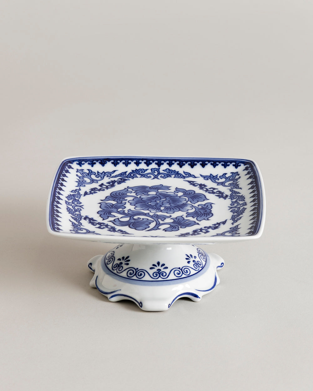 Floral Heritage Square Cake Stand