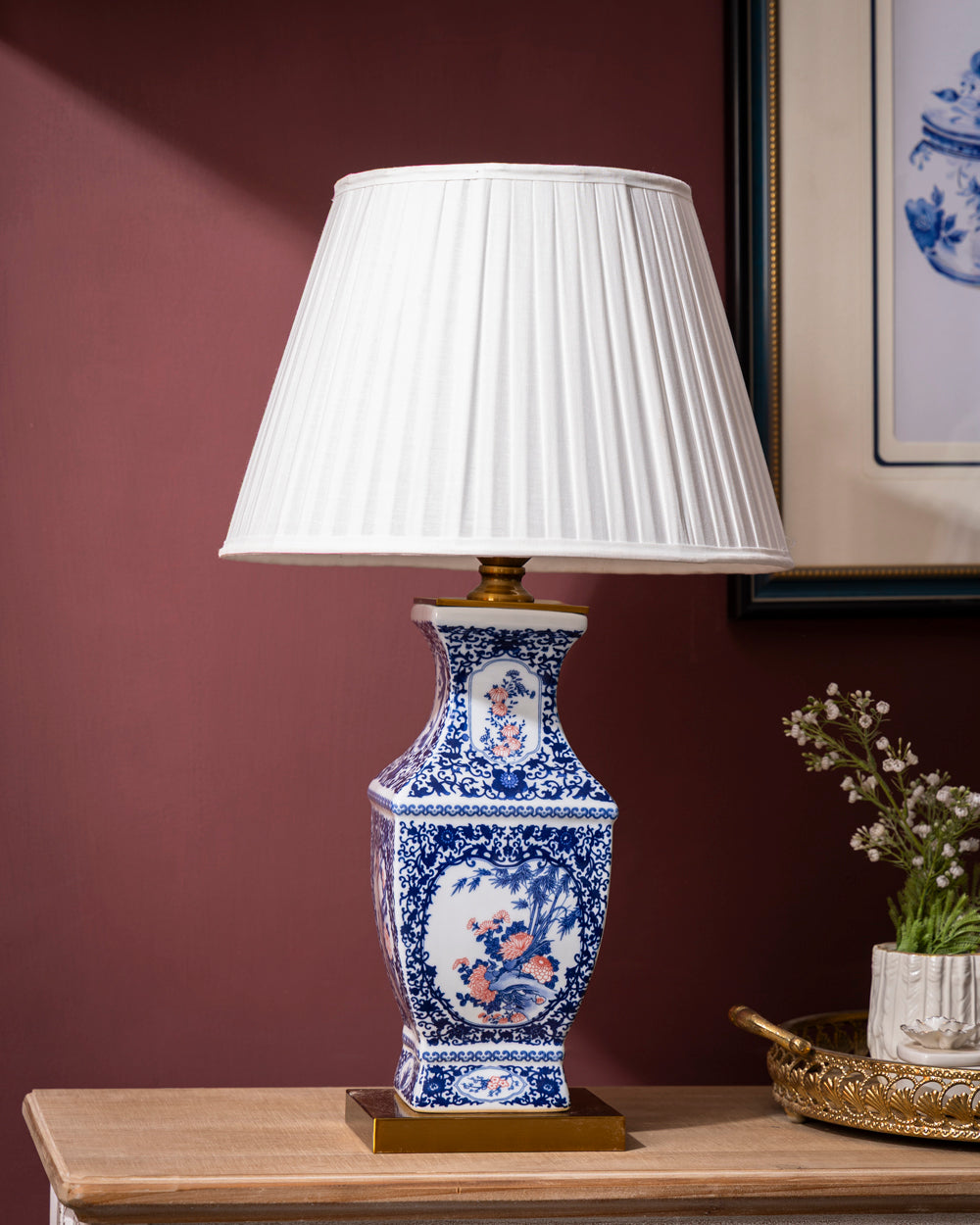 Imperial Veridian Ceramic Table Lamp