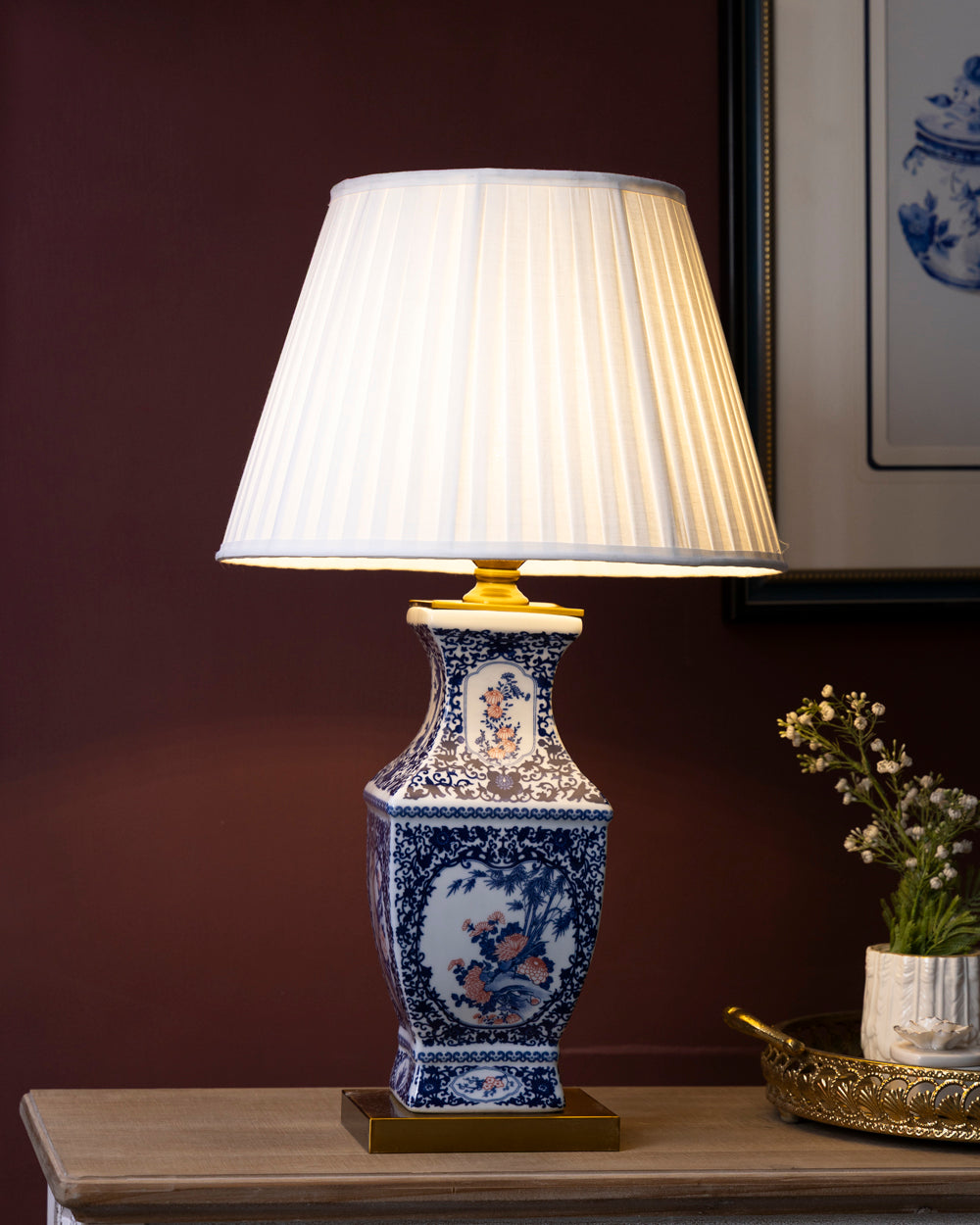 Imperial Veridian Ceramic Table Lamp
