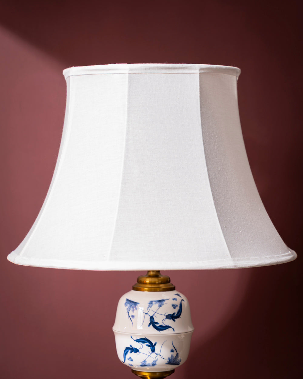Oceanic Tides Ceramic Table Lamp