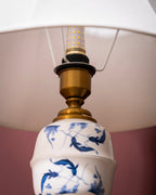 Oceanic Tides Ceramic Table Lamp