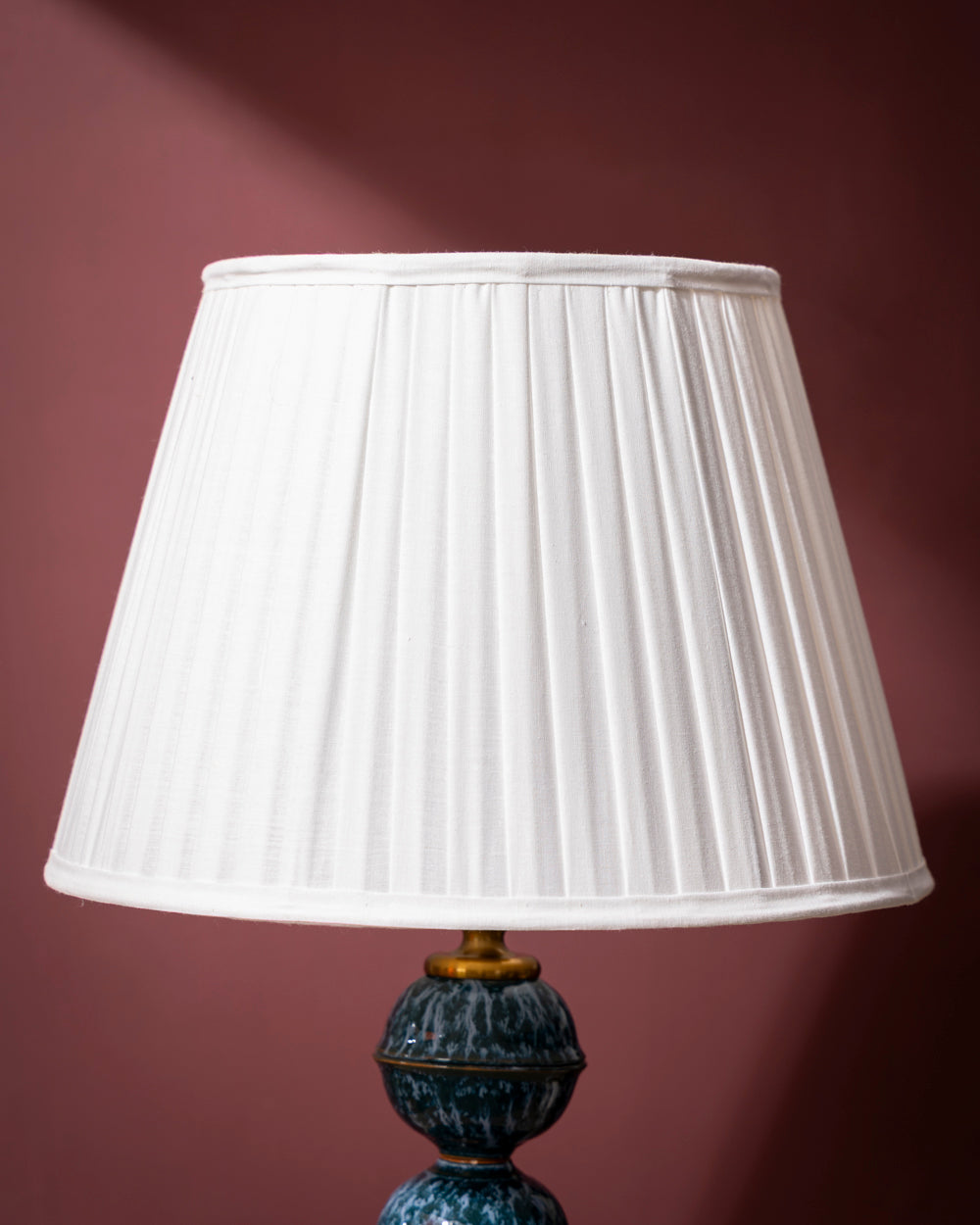 Serpentine Stack Ceramic Table Lamp