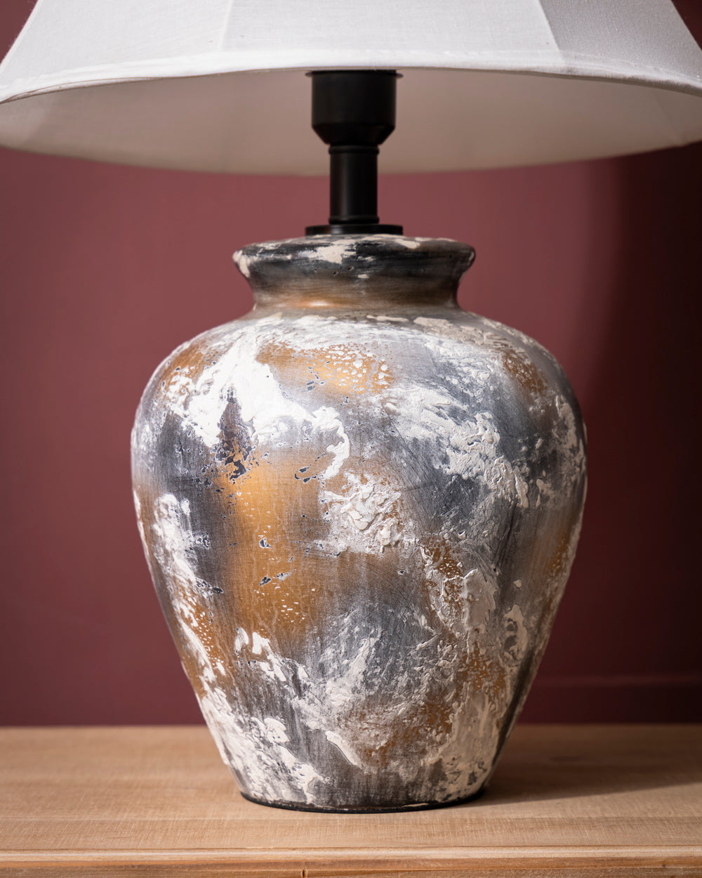 Eclipse Distressed Artistry Table Lamp