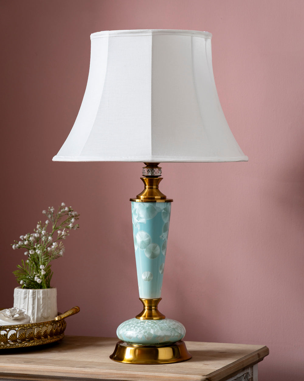 Crystalline Serenade Table Lamp