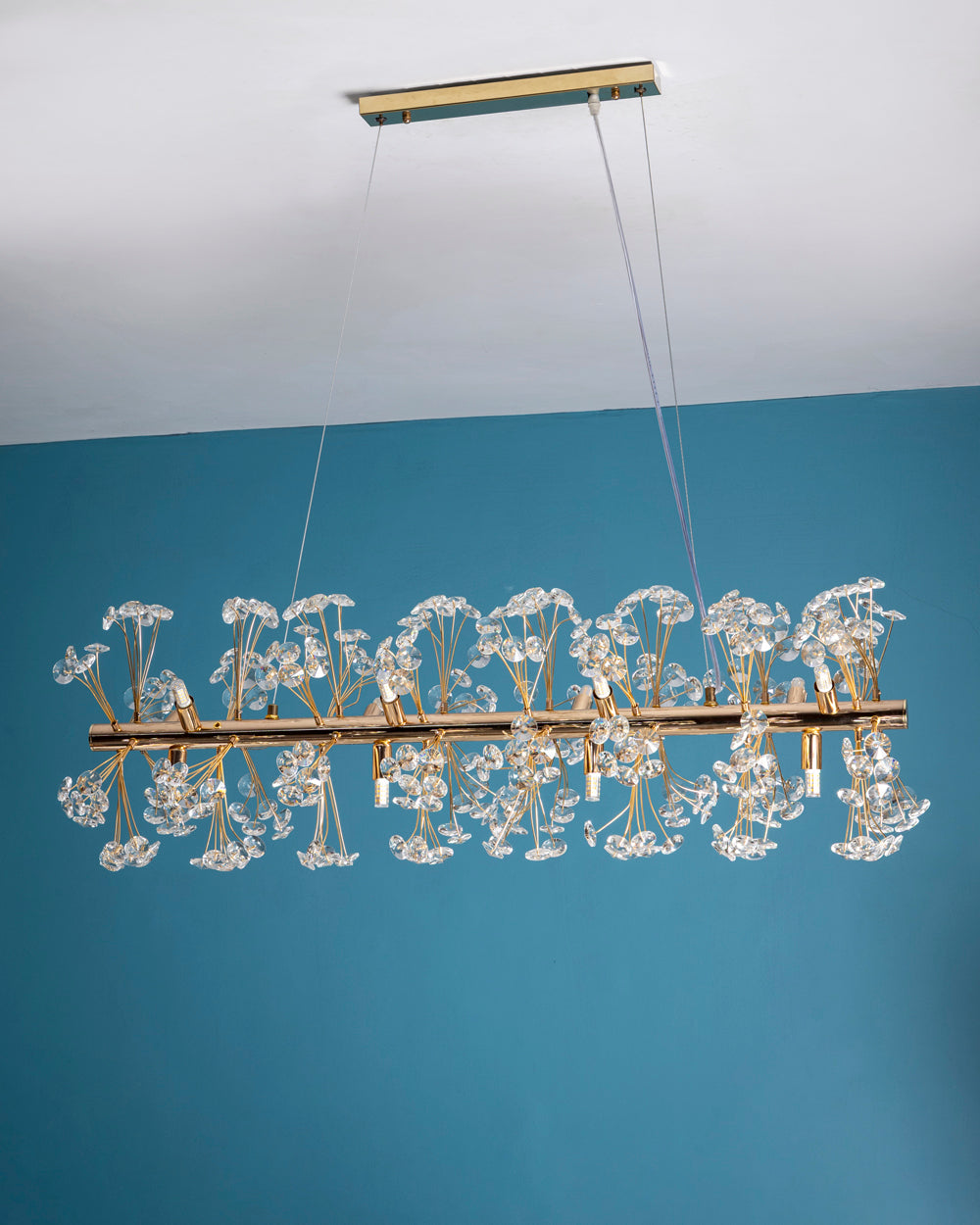 Luxury Golden Crystal Branch Chandelier
