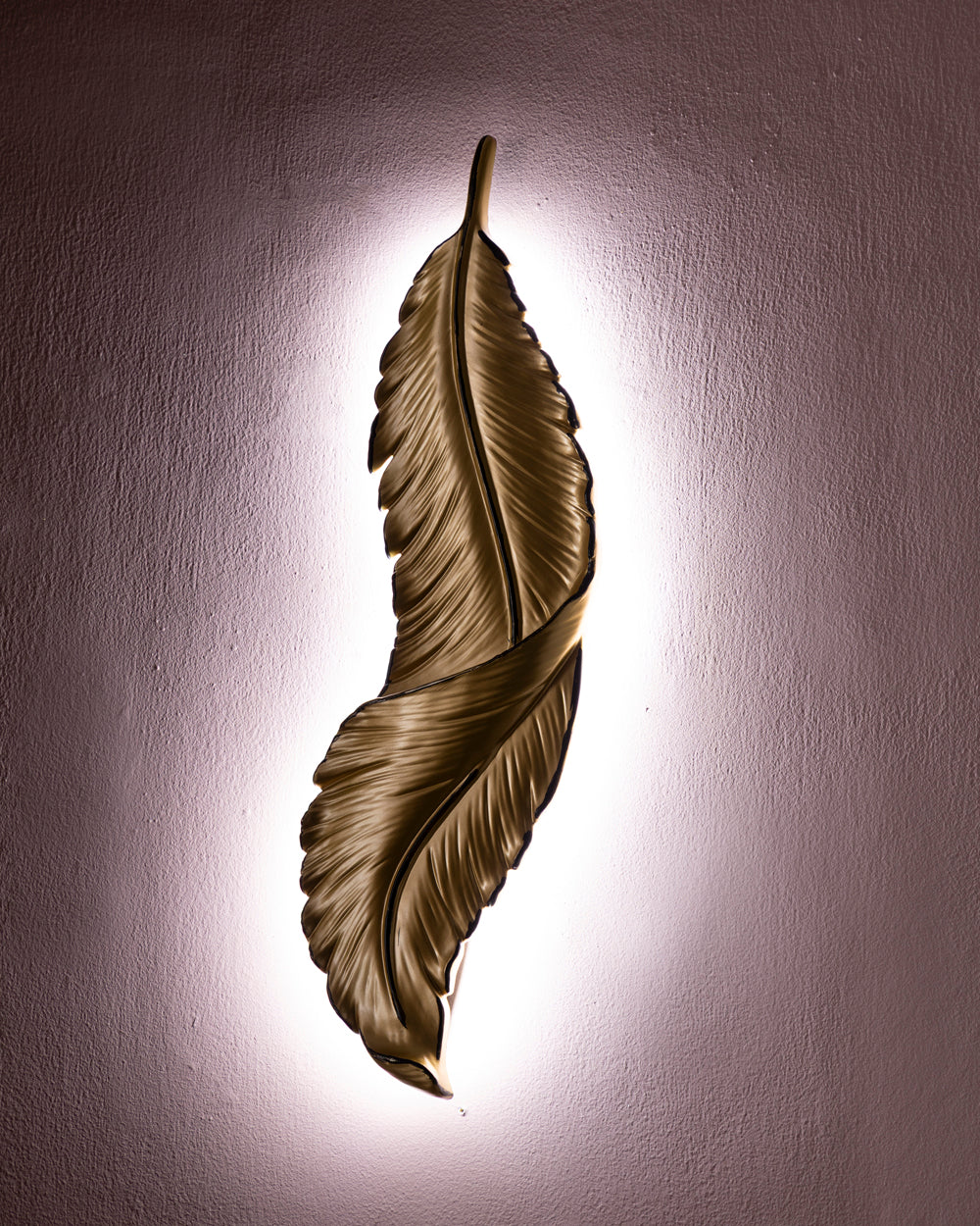 Golden Wing Wall Light