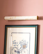 Modern Marble-Effect Linear Wall Light