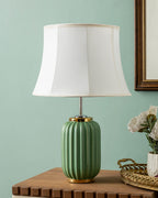 Atlas Column Table Lamp - Green