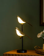 Aves 2-Bird Ambient Desk Lamp