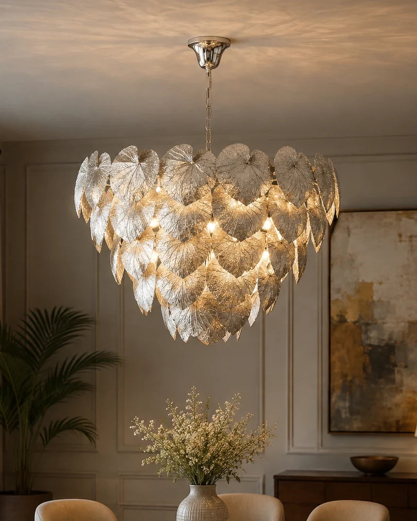 Silviora Leaffall Chandelier - 800MM