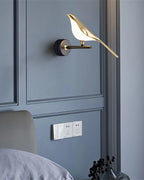 Aves Sitting Bird Wall Sconces