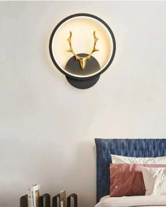 Deer Head LED Wall Light