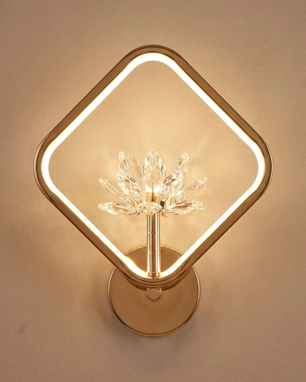 Diamond Bloom Wall Light