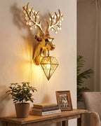 Enchanted Deer Wall Light