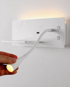 Spot Light with USB Charging & Wireless Fast Charger  Body Type -WH