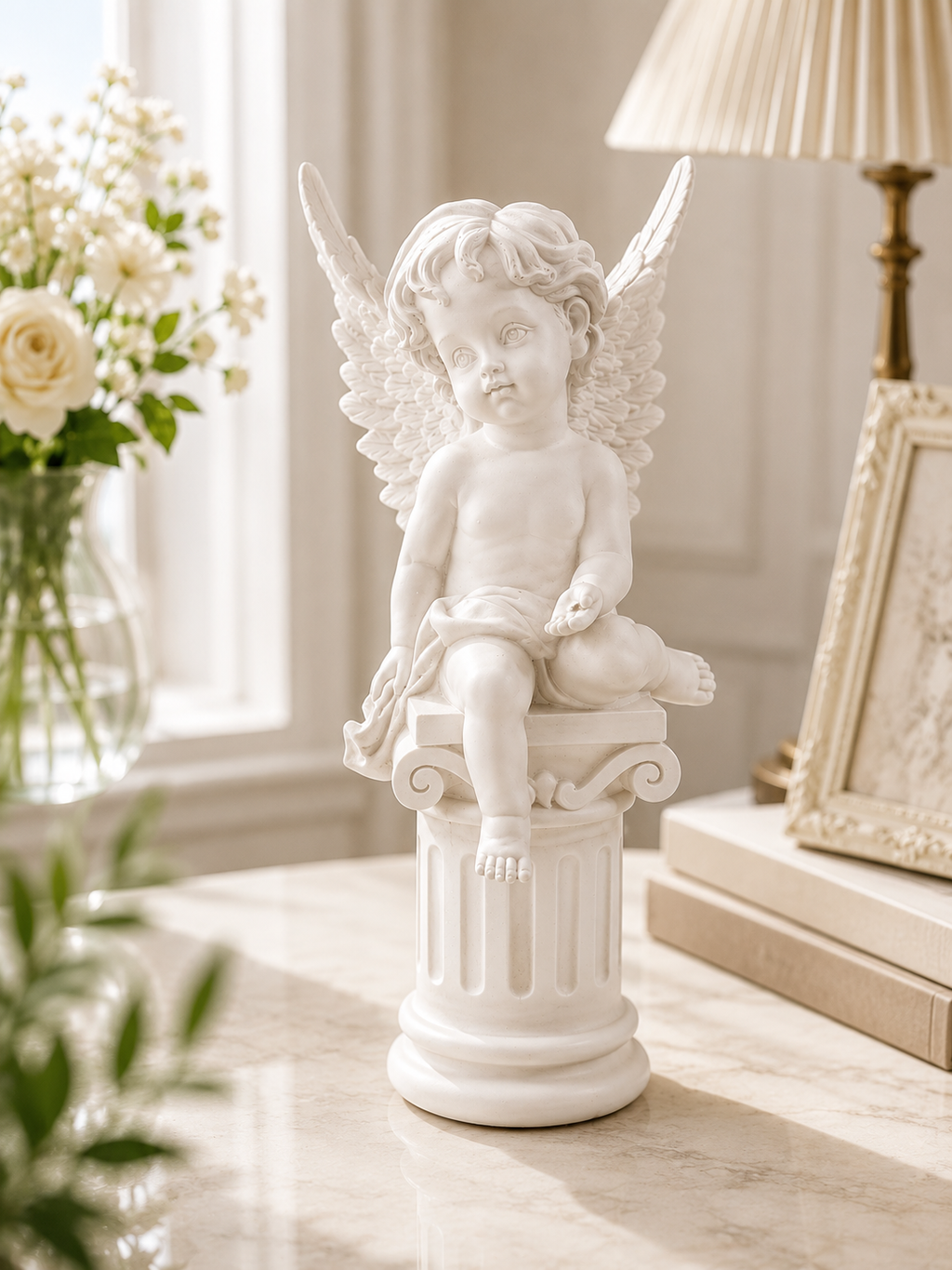 Angel Cherub Decorative Showpiece