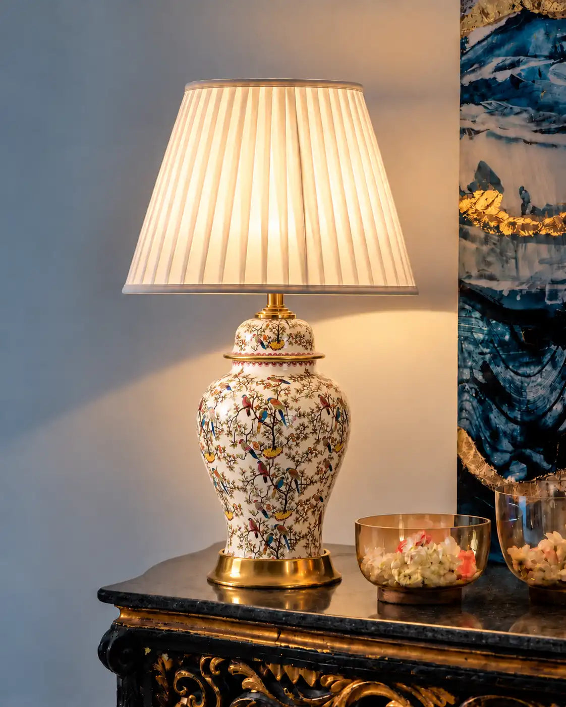 Imperial Aviary Table Lamp