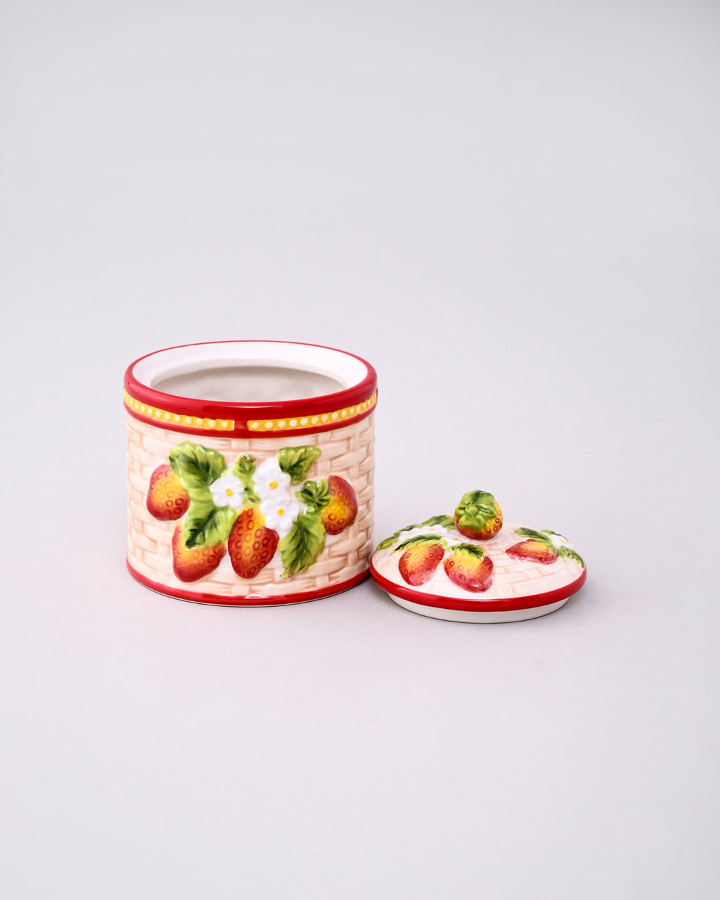 Strawberry Bliss Kitchen Canister
