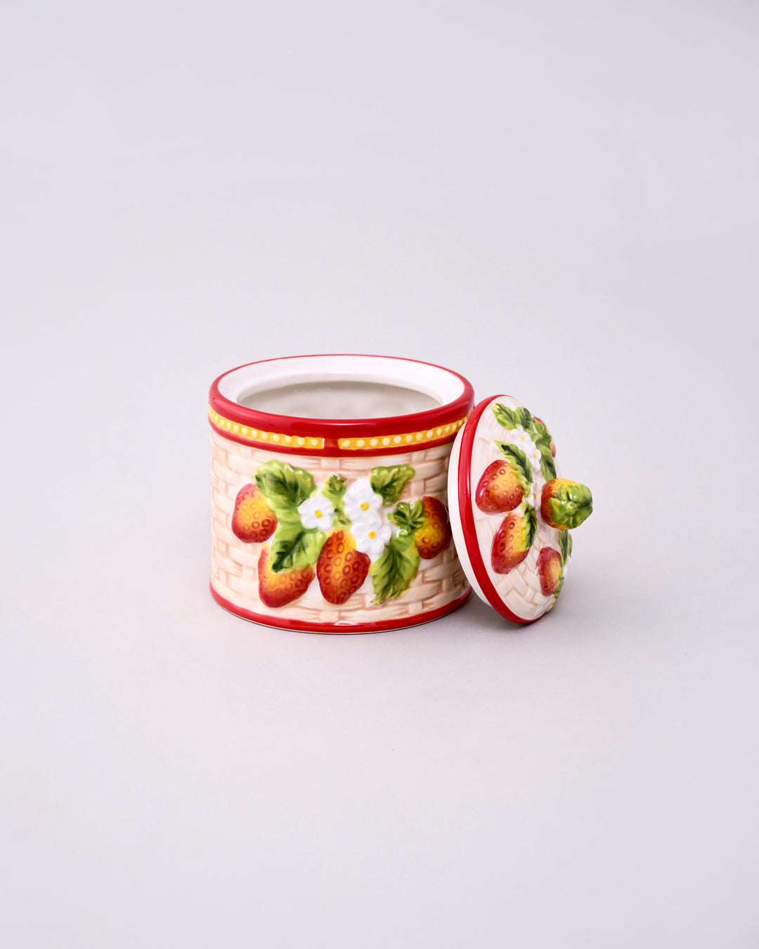 Strawberry Bliss Kitchen Canister