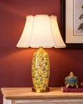 Sunlit Imperial Meadow Ceramic Lamp