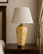 The Dynasty Songbird Table Lamp - Yellow