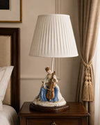The Cellist's Aria Lady Figurine Lamp