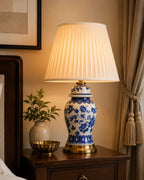 Alstroemeria Floral Table Lamp
